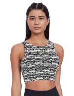 Reebok Women's Solid Slim Fit Tops