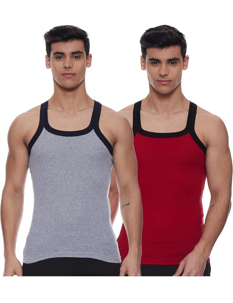 Dixcy Scott Men's Solid Regular Fit Vest