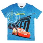 Cars by Wear Your Mind Boy's Regular Fit T-Shirt