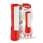 Eveready CITYLITE Multipurpose Emergency Rechargeable Lantern|HL50|2W Torch & 3W Lantern|Micro USB Fast Charging|Overcharge Protection|Powered by 3.7V Li-Ion Battery|Red, Blue & Green, LED, 220 Lumen