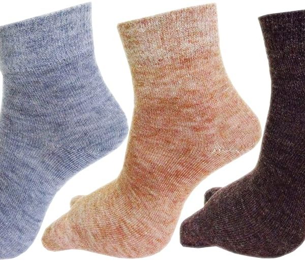 RC. ROYAL CLASS Women's Woolen Ankle Length Multicolored Socks(Pack of 5 Pairs)(Free size)