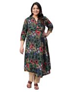 Yash Gallery Women's Cotton Relaxed Fit Anarkali Kurta