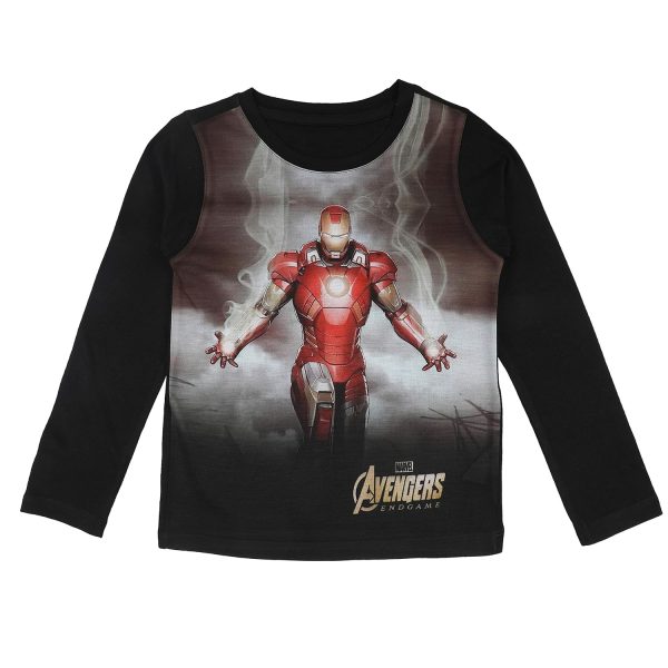 Marvel Avengers by Wear Your Mind Boy's Regular Fit Long Sleeve Top
