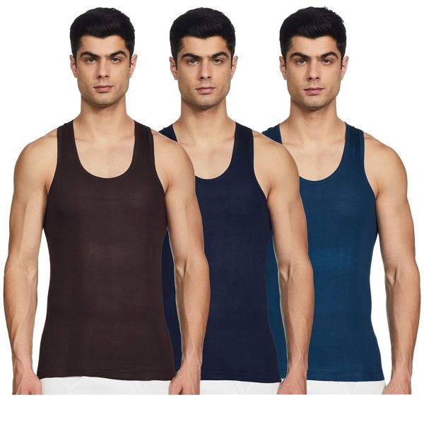 Rupa Jon Men's Solid Regular Fit Vest