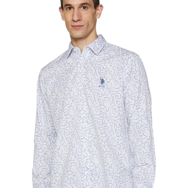 U.S. POLO ASSN. Men's Cotton Regular Fit Shirt