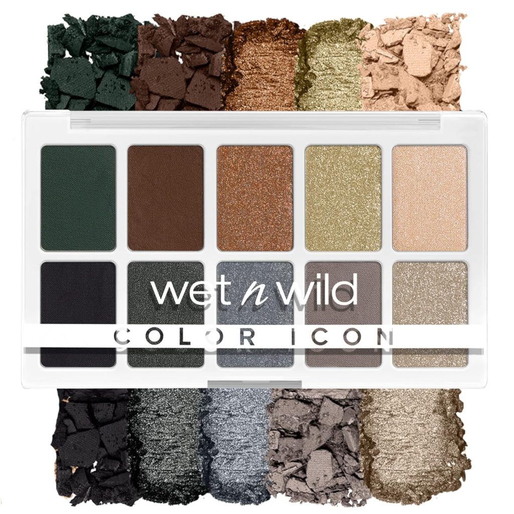 Wet n Wild NEW Color Icon 10 - Pan Shadow Palette - Lights off (Multicolor) Matte Finish