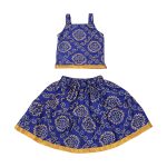 DIAMO Girls' Cotton Lehenga Choli