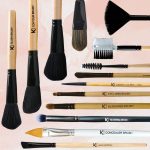 KINDED Eyelash Eye Brow Grooming and Angular Double Sided 2 in 1 Eyes Makeup Brush Professional Series for Makeup with Smooth Soft Synthetic Bristles Anti Rust Aluminium Ferrule Wooden Handle Grip - Image 6