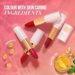 MyGlamm LIT Moist Matte Lipstick - Red Lady (Red Pink Shade)| Long Lasting, Pigmented, Hydrating Lipstick with Moringa Oil and Vitamin E (4.2g) - Image 5
