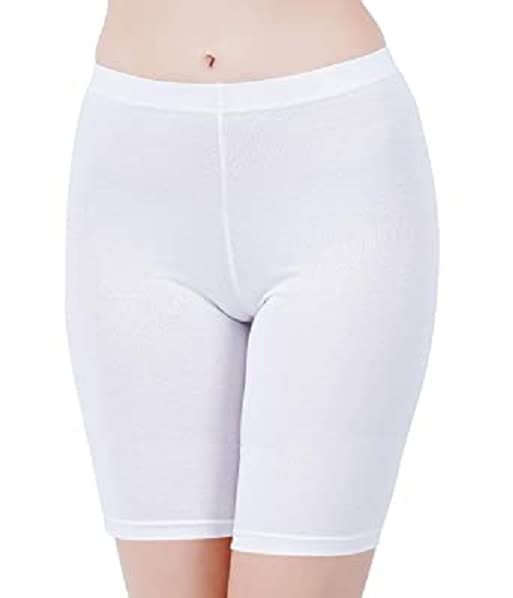 Overnice Cotton Lycra Tight Fit Strecthable Cycling Shorts Womens