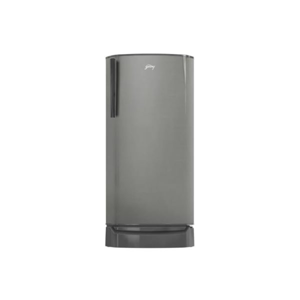 Godrej 180 L 2 Star Direct Cool Turbo Cooling Technology With Upto 24 Days farm Freshness Single Door Refrigerator (RD ERIOPLS 205B THF ST GL, Steel Glow)