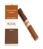HairLine Power EyeBrow Incolor,Hair Shading Sponge Pen, Quick Root Touch-Up,Eyebrows, Beard Line (Medium Brown+Brown) - Image 2