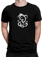 Bhains Ki Ankh Men's Printed Polyester T-Shirts with Short Sleeves and Round Neck
