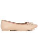 Bata Women Hessa Ballet Flat, Red, (5515653) - Image 2