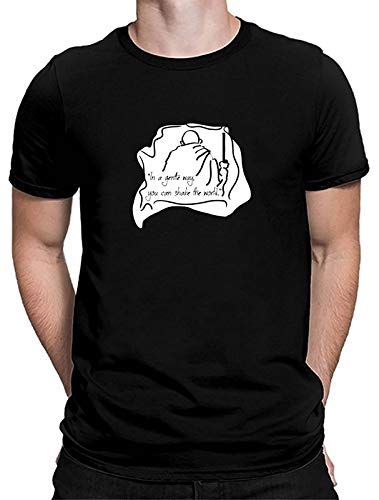 Bhains Ki Ankh Men's Printed Polyester T-Shirts with Short Sleeves and Round Neck