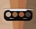 Eyebrow Powder Cake with Eyebrow Brush, Long Lasting WaterProof Eyebrow Palette - Image 4