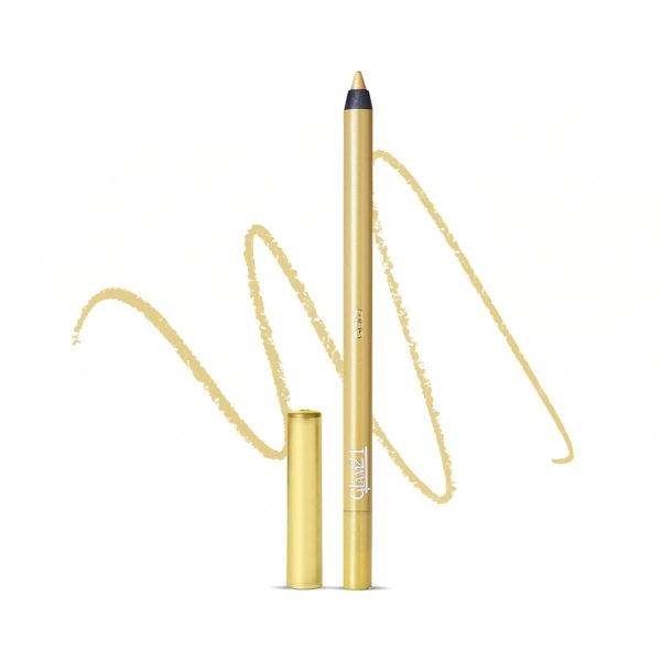 Glam21 High Impact Long Wear Kajal with Sharpener| Highly-pigmented Long-lasting | Gold