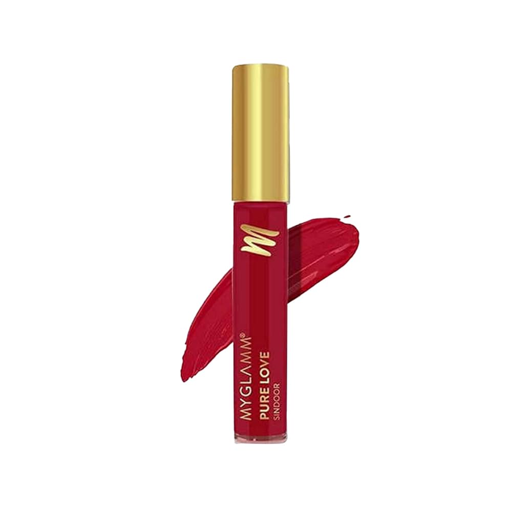 MyGlamm Pure Love Sindoor, 4.5ml | Royal Maroon Liquid Sindoor | Matte Finish, Long Lasting & Smudge Proof | Vegan & Paraben-Free