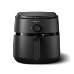 PHILIPS Air Fryer NA130/00, uses up to 90% less fat, 1700W, 6.2 Liter, with Rapid Air Technology (Black), Extra Large - Image 2