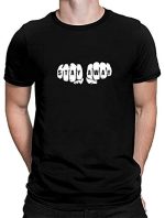 Bhains Ki Ankh Men's Printed Polyester T-Shirts with Short Sleeves and Round Neck