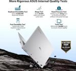 ASUS Chromebook Intel Celeron Dual Core N4500 - (4 GB/128 GB EMMC Storage/Chrome OS) CX1400CKA-EK0335 Chromebook (14 Inch, Transparent Silver, 1.47 Kg) - Image 4