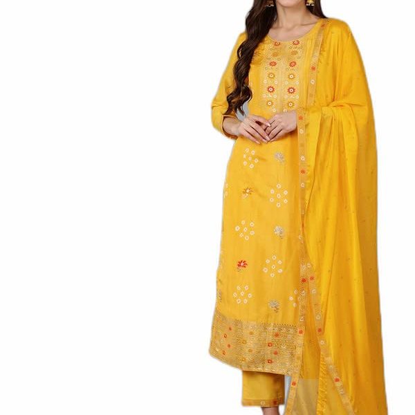 Vaamsi Women's Silk Blend Kurta Set