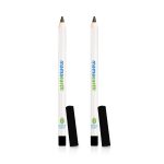 Mamaearth Charcoal Black Long Stay Matte Kajal Kohl Pencil With Castor Oil and Chamomile For 11-Hour Smudge-free Stay with Sharpener - 2.4 g (Pack of 2)