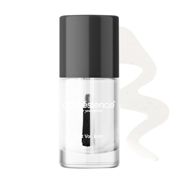 Coloressence Cute Coats Long Lasting Nail Paint | Chip Resistant | Quick Dry | One Swipe Application | Toxin Free|Crystal Look-6Ml, glossy finish