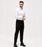 CB-COLEBROOK Mens Stylish Solid Silk Satin Casual Dress Shirts for Men Shiny Long Sleeve Button Down Shirt Party Prom Wedding Shirt for Mens - Image 5