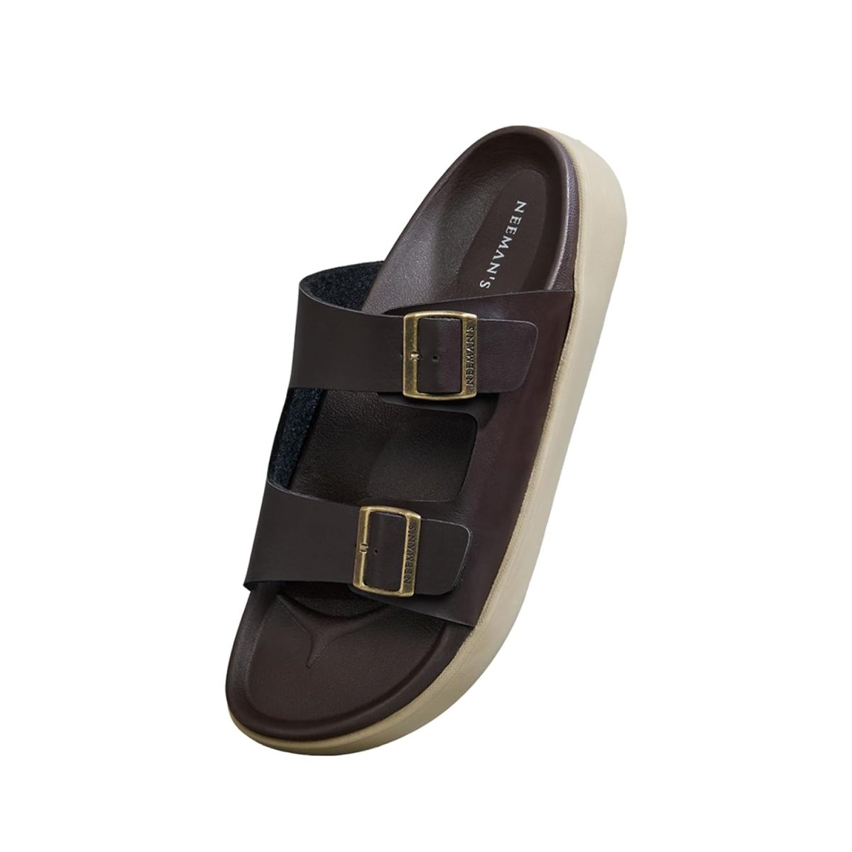 Neeman's PureWhoosh Flow Sandals for Men | Double-Buckle Comfort | Lightweight, Flexible & Stylish Everyday Wear
