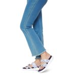 KazarMax Women Magnolia Lightweight Double Strap | Cushioned | Bounce Back | Comfortable Flat Sandals - Image 3