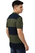 Louis Philippe Men's Premium Solid Polo T-Shirt Slim fit with Color Fastness - Image 3