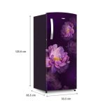 Whirlpool 192 L 3 Star Direct-Cool Single Door Refrigerator (215 IMPRO PRM 3S PURPLE PEONY-Z, 2023 Model) - Image 5