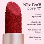 EARTHING HANDS Kay Beauty Hydra Creme Hydrating Full Coverage Lipstick with Hyaluronic Acid - Rouge (3.6g) - Image 7