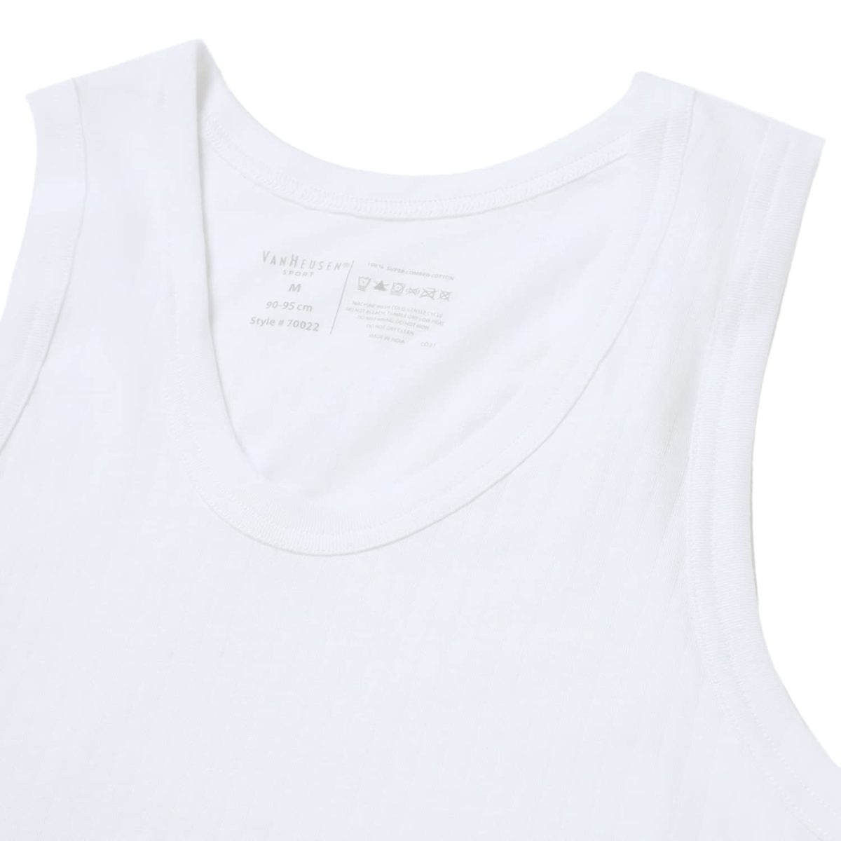 Van Heusen Men Regular Fit Vest - 100% Combed Cotton - Ultra Soft, Label Free, Wider Straps - Image 7