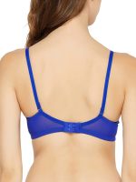 Clovia Women's Polyamide Printed Padded Full Cup Wire Free Everyday Bra - Black - Image 4