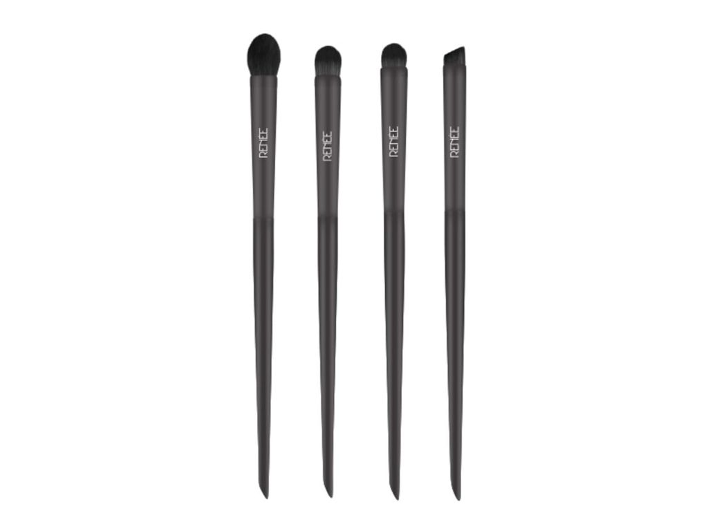 RENEE Professional Makeup Brush with Easy-to-Hold, Ultra Soft Bristles for Precise Application & Perfectly Blended Look, Eye Combo- Set Of 4, 4pc