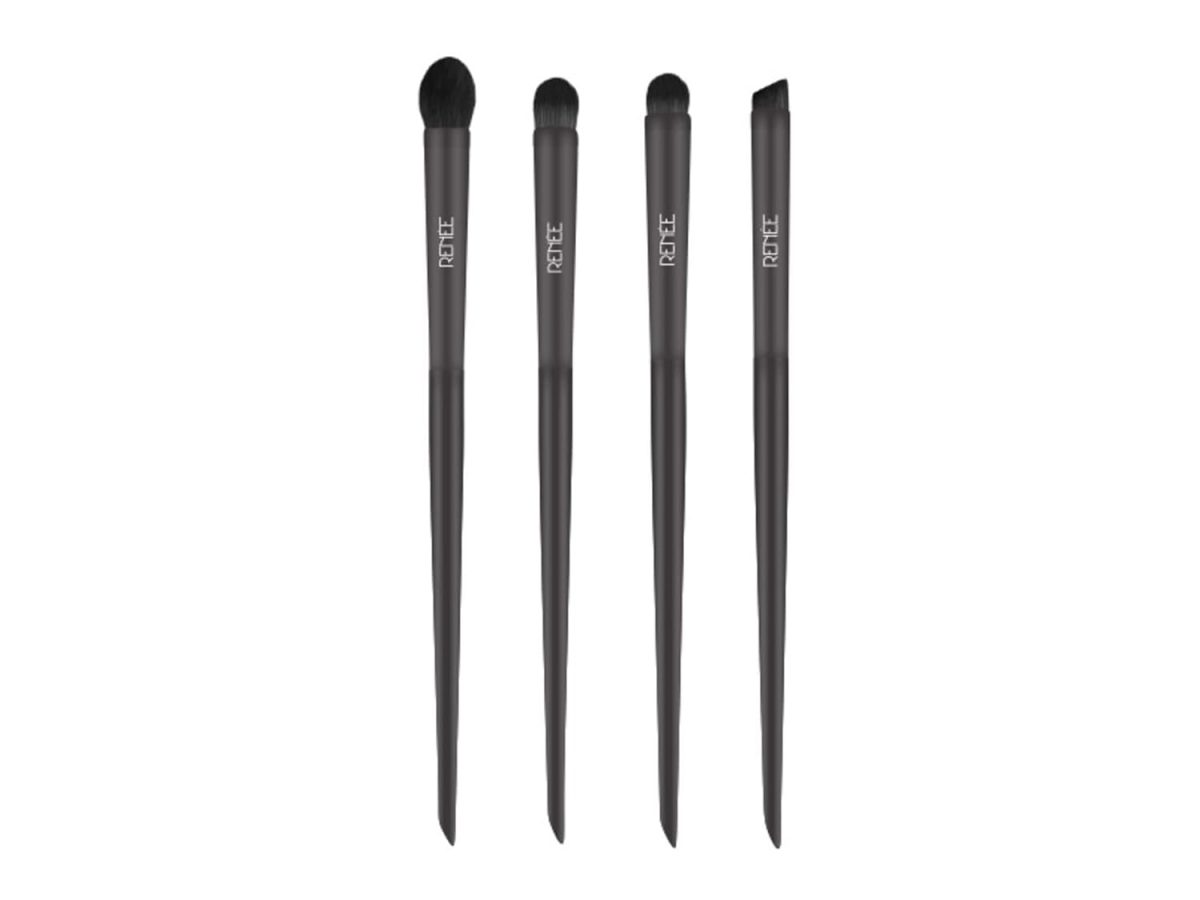 RENEE Professional Makeup Brush with Easy-to-Hold, Ultra Soft Bristles for Precise Application & Perfectly Blended Look, Eye Combo- Set Of 4, 4pc
