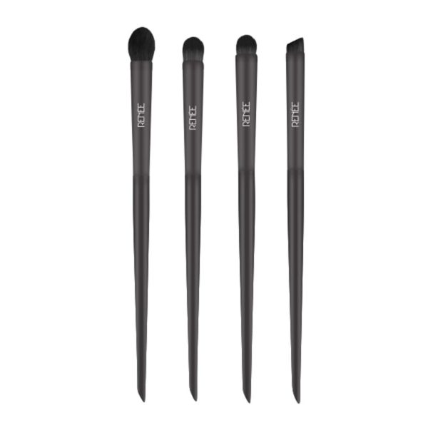 RENEE Professional Makeup Brush with Easy-to-Hold, Ultra Soft Bristles for Precise Application & Perfectly Blended Look, Eye Combo- Set Of 4, 4pc