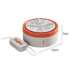 LOOM TREE® Mini Turbine Washing Machine USB Powered Small Size for 4Kg Personal Laundry Orange | Major Appliances | Washers & Dryers | Washing Machines - Image 2