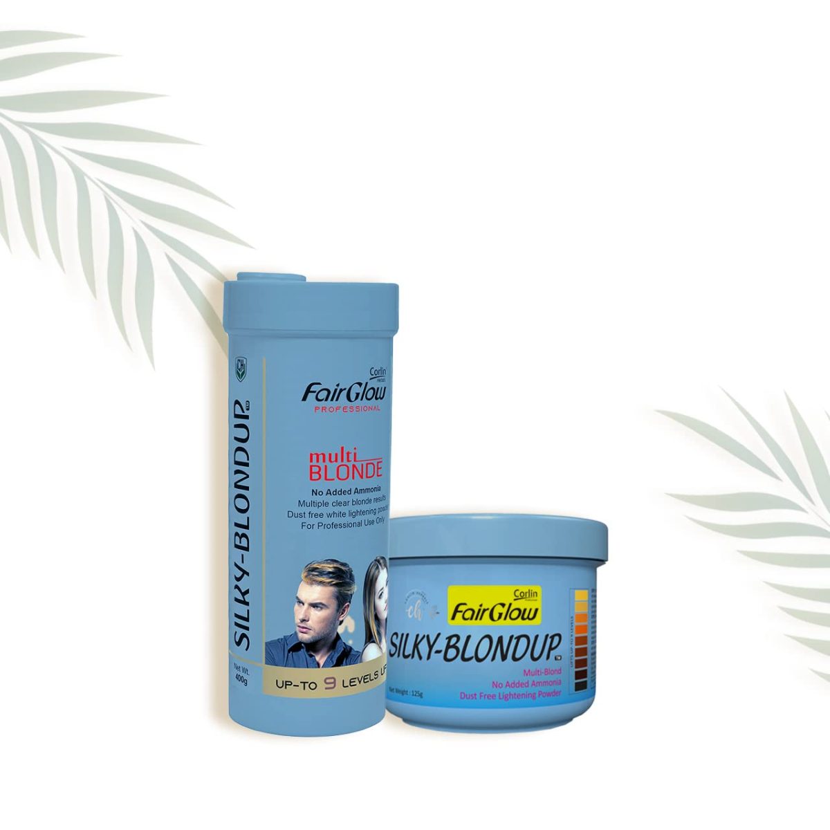 Corlin Fair Glow Silky Blondup Blondor Powder - Lifts upto 9 levels | For Men & Women, 125g - Image 2