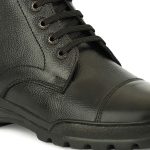 SVpanther Police Boot Shoes for Mens Black Genuine Leather Durable - Image 5
