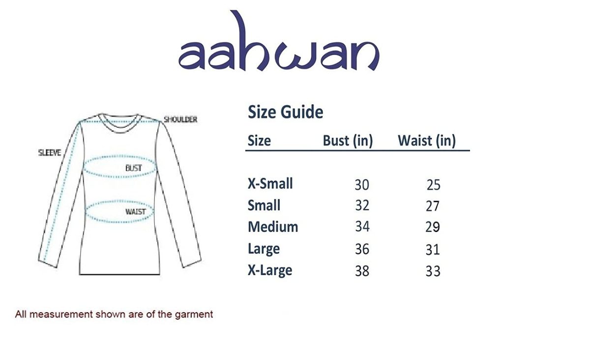 Aahwan Women's 100% Cotton Slim Fit Solid Full Sleeve Crop Top - Image 5