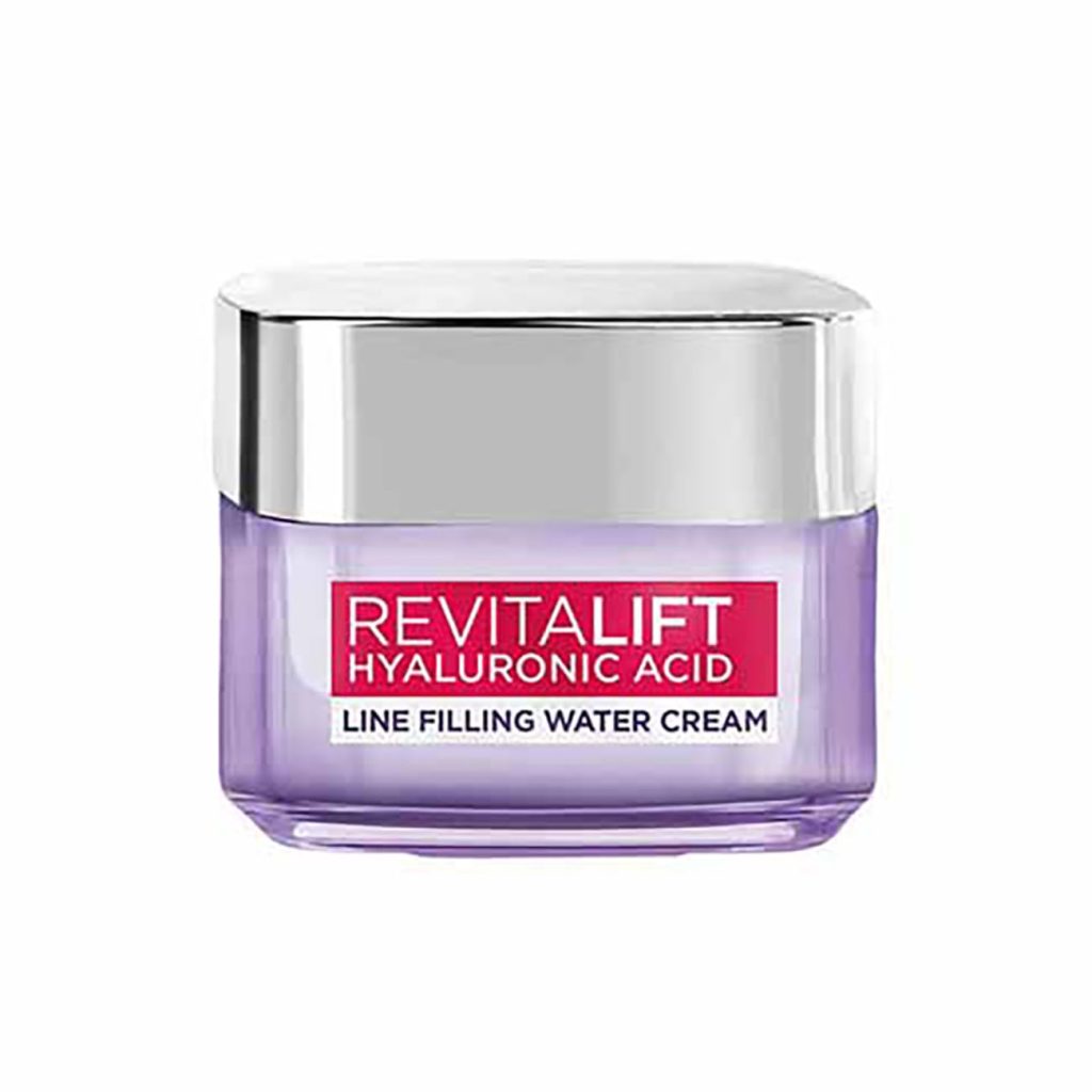 L'Oreal Paris Day Cream for Women, Hydrates and Replumps, For Radiant Skin, Revitalift Hyaluronic Acid, 50ml