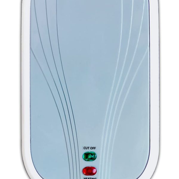 Activa 3 Liters Volcano Quick Water Heater Geyser, 3 KVA ISI Cooper Element, 0.8mm Anti Rust Coated 304L Pure Stainless Steel Tank, Auto Cut-Off, ABS Body, BEE 5 Start Rated Come with 5 Years Warranty