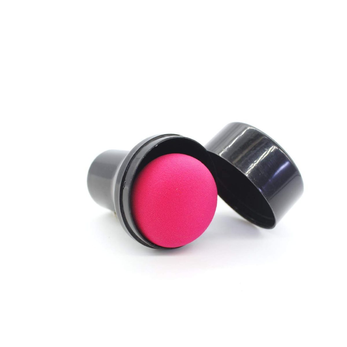 SUNISA Soft Cosmetic Loose Powder Mushroom Head Beauty Concealer Foundation Puff Brush (Pink)