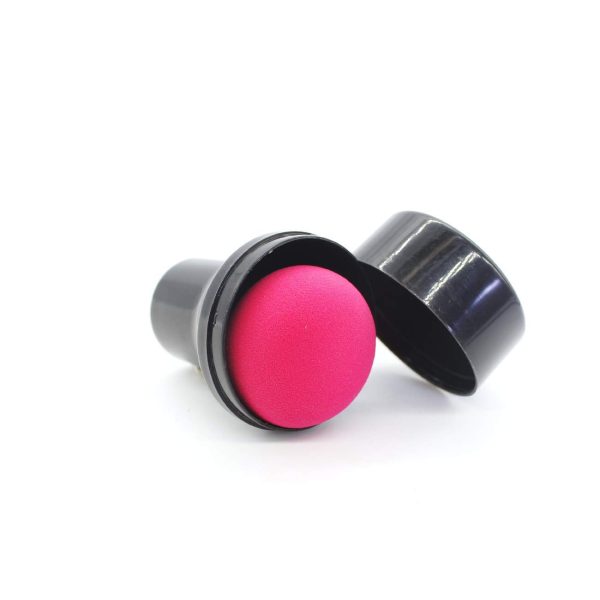 SUNISA Soft Cosmetic Loose Powder Mushroom Head Beauty Concealer Foundation Puff Brush (Pink)
