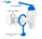 IONIX 2 Pieces Tap for RO water purifier, Compatible with Kent/Dolphin, swift, Aquafresh/many Assembled/Branded RO's, 2 pieces, White