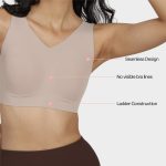 BlissClub Absolute Invisible Bra | Seamless Bra | All Day Support | Removable Cups | Chafe-Free - Image 5