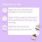 WishCare Pure Cold Pressed Natural Unrefined Jojoba Oil - Moisturizer For Skin, Hair and Nails, 100 ml - Image 5